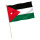Stock-Flagge : Jordanien / Premiumqualität 45x30 cm