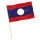 Stock-Flagge : Laos / Premiumqualität 45x30 cm