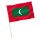 Stock-Flagge : Malediven / Premiumqualität 45x30 cm