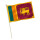 Stock-Flagge : Sri Lanka / Premiumqualität 45x30 cm