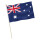 Stock-Flagge : Australien / Premiumqualität 45x30 cm