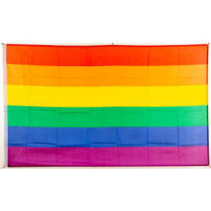 Flagge 90 x 150 : Regenbogen Pride