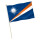 Stock-Flagge : Marshall-Inseln / Premiumqualität 45x30 cm