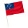 Stock-Flagge : Samoa  / Premiumqualität 45x30 cm