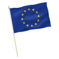 Stock-Flagge : Europa / Premiumqualität 45x30 cm