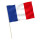 Stock-Flagge : Frankreich / Premiumqualität 90x60 cm