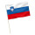 Stock-Flagge : Slowenien / Premiumqualität 120x80 cm