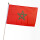 Stock-Flagge 30 x 45 : Marokko