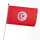 Stock-Flagge 30 x 45 : Tunesien