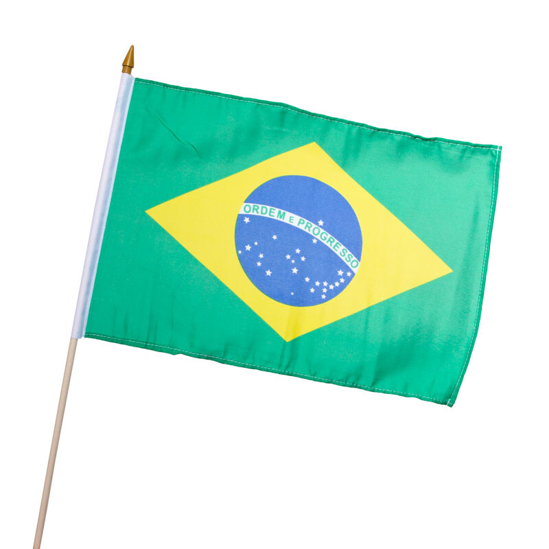 Stock-Flagge 30 x 45 : Brasilien, 3,95 €