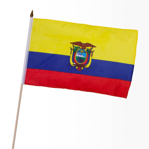 Stock-Flagge 30 x 45 : Ecuador
