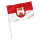Stock-Flagge : Hannover / Premiumqualität 120x80 cm