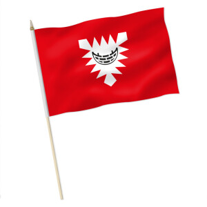 Fahne Flagge Ingolstadt 30 x 45 cm Bootsflagge Premiumqualität