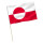 Stock-Flagge : Grönland / Premiumqualität 120x80 cm
