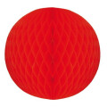 Wabenball rot 30cm, schwer entflammbar