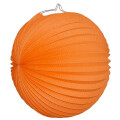 Ballonlaterne / Lampion: Orange 24cm