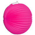 Ballonlaterne / Lampion: Pink 24cm