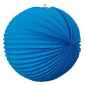 Ballonlaterne / Lampion: Blau 24 cm