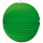 Ballonlaterne / Lampion: Grün 24cm
