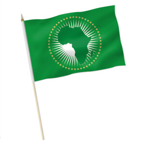 Stock-Flagge : Afrikanische Union / Premiumqualität