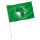 Stock-Flagge : Afrikanische Union / Premiumqualität 45x30 cm