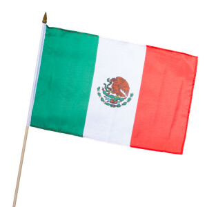Stock-Flagge 30 x 45 : Mexiko