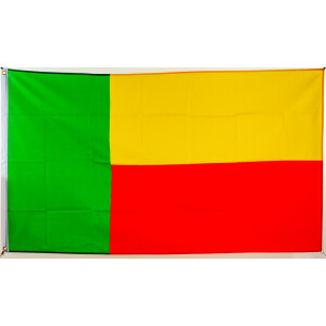 Flagge 90 x 150 : Benin