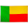 Flagge 90 x 150 : Benin