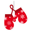 Deckenh&auml;nger Nordische Weihnacht, Handschuhe