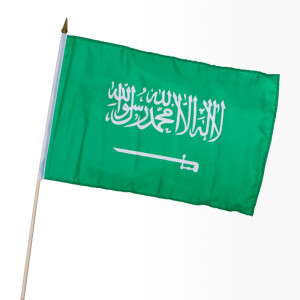 Stock-Flagge 30 x 45 : Saudi-Arabien