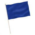 Stock-Flagge : Blau / Premiumqualität