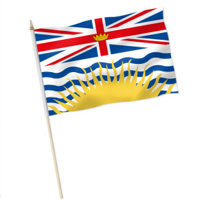 Stock-Flagge : British Columbia / Premiumqualität