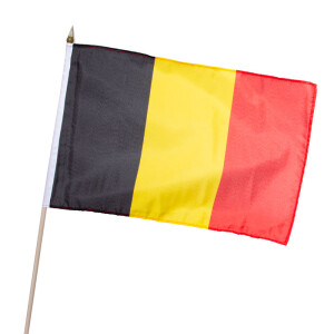 Stock-Flagge 30 x 45 : Belgien