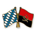 Freundschaftspin Bayern-Angola