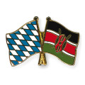 Freundschaftspin Bayern-Kenia