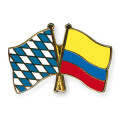 Freundschaftspin: Bayern-Kolumbien