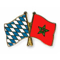 Freundschaftspin: Bayern-Marokko
