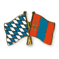 Freundschaftspin Bayern-Mongolei