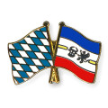 Freundschaftspin Bayern-Mecklenburg-Vorpommern