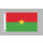 Flagge 90 x 150 : Burkina Faso