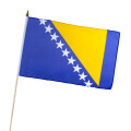 Stock-Flagge 30 x 45 : Bosnien & Herzegowina