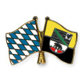 Freundschaftspin Bayern-Sachsen-Anhalt