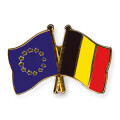 Freundschaftspin Europa-Belgien