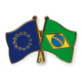 Freundschaftspin: Europa-Brasilien
