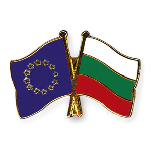 Freundschaftspin: Europa-Bulgarien