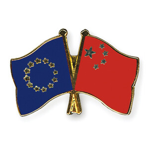 Freundschaftspin: Europa-China