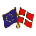 Freundschaftspin: Europa-Dänemark