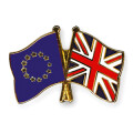 Freundschaftspin: Europa-Großbritannien