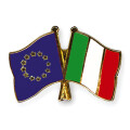 Freundschaftspin Europa-Italien
