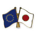 Freundschaftspin Europa-Japan